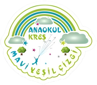  Mavi Yeşil Çizgi Kreş ve Anaokulu